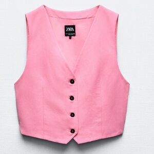 Zara Pink Vest Top